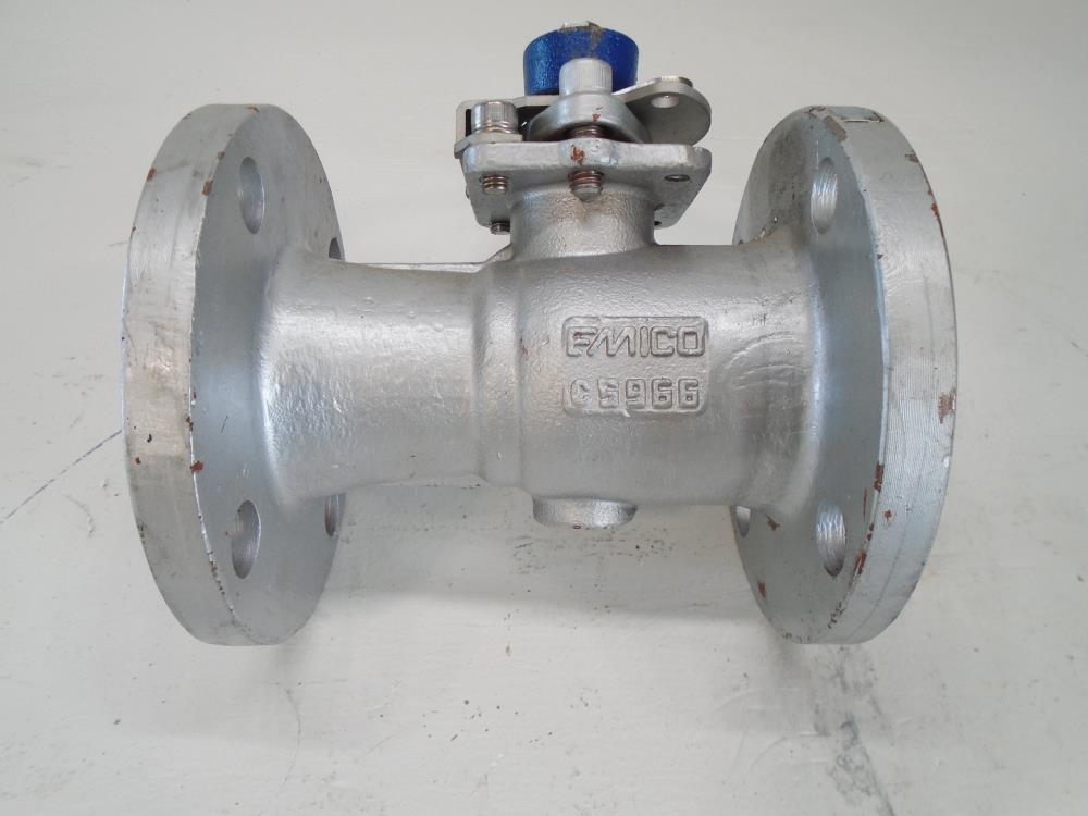 Emico 2" x 1.5" 150# WCB Ball Valve U01R